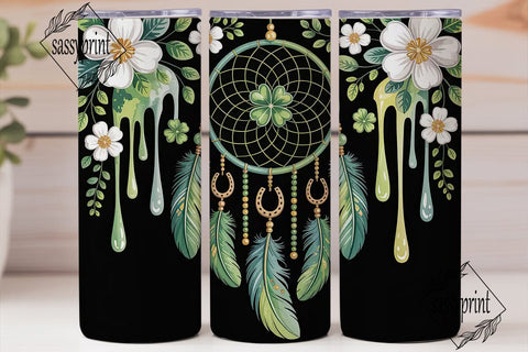 St. Patrick's Dreamcatcher 20oz Tumbler Sublimation sassyprint 