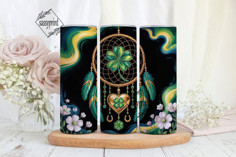 St. Patrick's Dreamcatcher 20oz Tumbler Sublimation sassyprint 