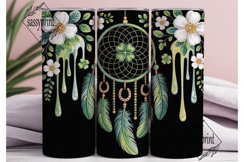 St. Patrick's Dreamcatcher 20oz Tumbler Sublimation sassyprint 