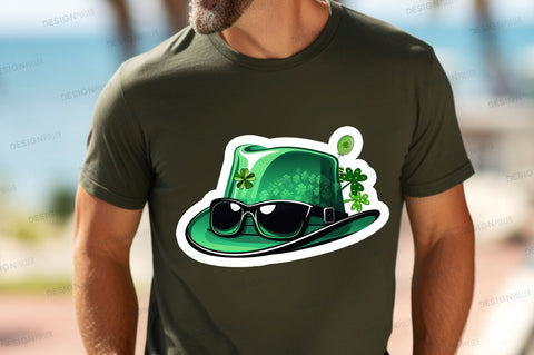 St patricks gnome Sticker Design Sublimation Regulrcrative 