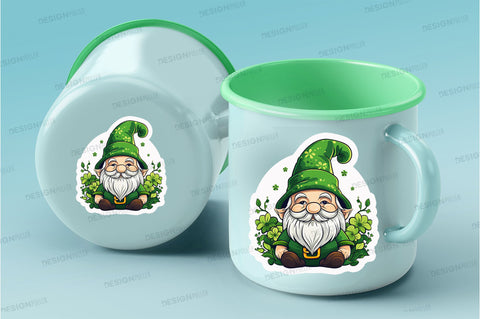 St patricks gnome Sticker Design Sublimation Regulrcrative 