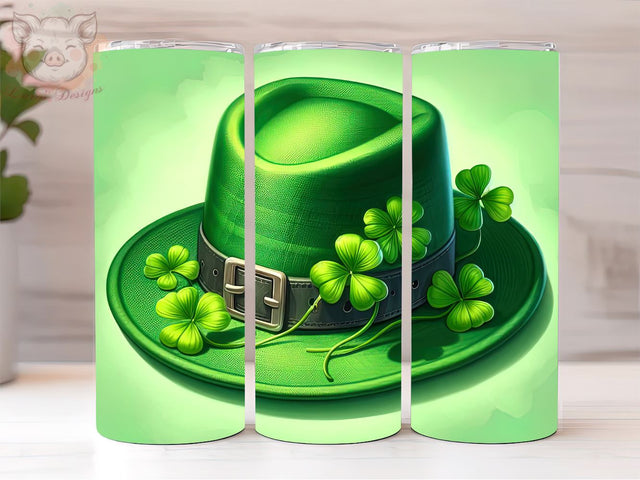 St. Patricks Hat Glitter Tumbler Png, st patricks Day tumbler png, St Patrick's PNG Downloads, 20oz Tumbler Png, Sublimation Design, Digital, Digital Download PNG Sublimation Lara' s Designs 