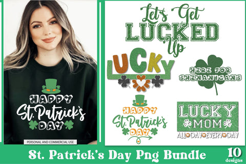 St. Patrick's PNG Bundle - Irish Day PNG Sublimation Creativeart88 