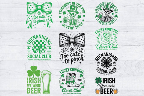 St PATRICKS SVG Bundle, Patricks Day Svg, Irish Shirt Svg SVG Creativeart88 