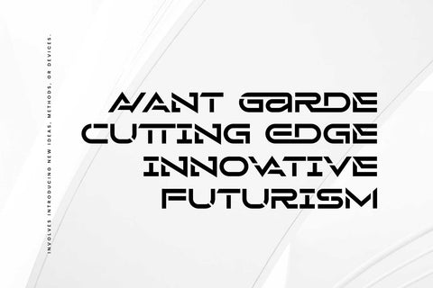 Stage Wander – Futuristic Font Arterfak Project 