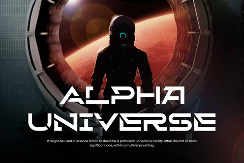 Stage Wander – Futuristic Font Arterfak Project 