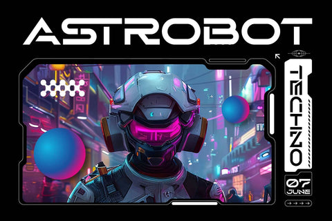 Stage Wander – Futuristic Font Arterfak Project 