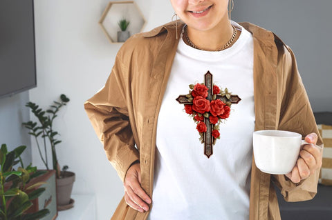 Stained Glass Christian Cross Bundle Sublimation Designangry 