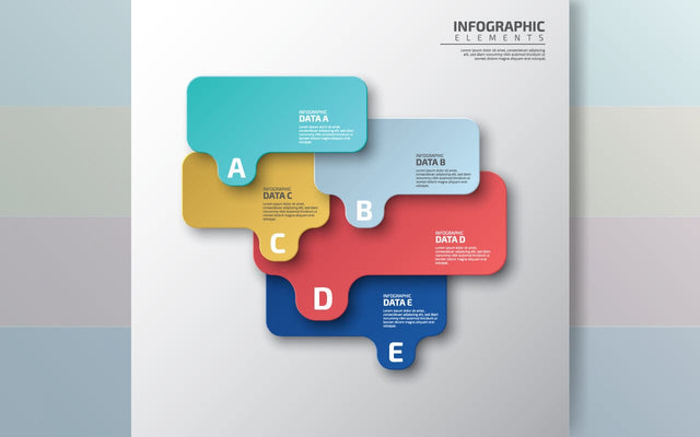 Staircase of abstract squares 3d infographic with icons and 5 options or steps. Isometric staircase. Can be used for workflow layout, banner, diagram, webdesign. SVG naemmiah021 