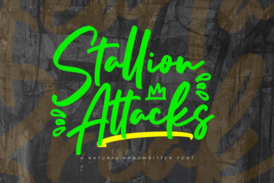 Stallion Attakcs Font Madatype Studio 