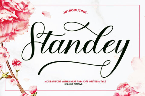 Standey Font RomieStudio 