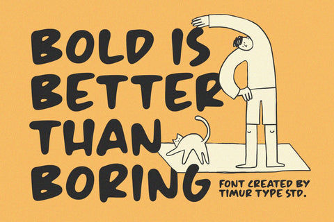 Star Pancake - All Caps Display Font Font Timur type 