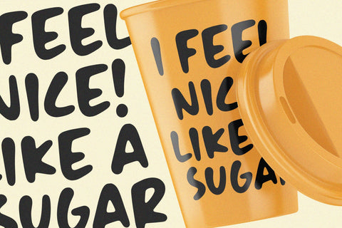 Star Pancake - All Caps Display Font Font Timur type 