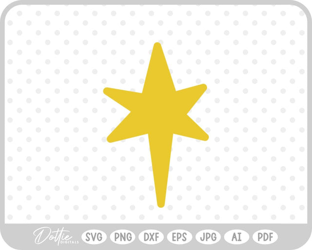 Star Shape SVG DottieDigitals 