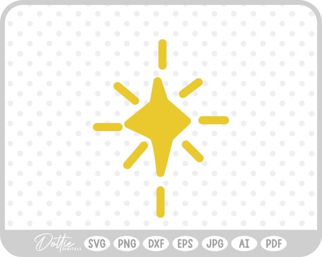 Star Shape SVG DottieDigitals 