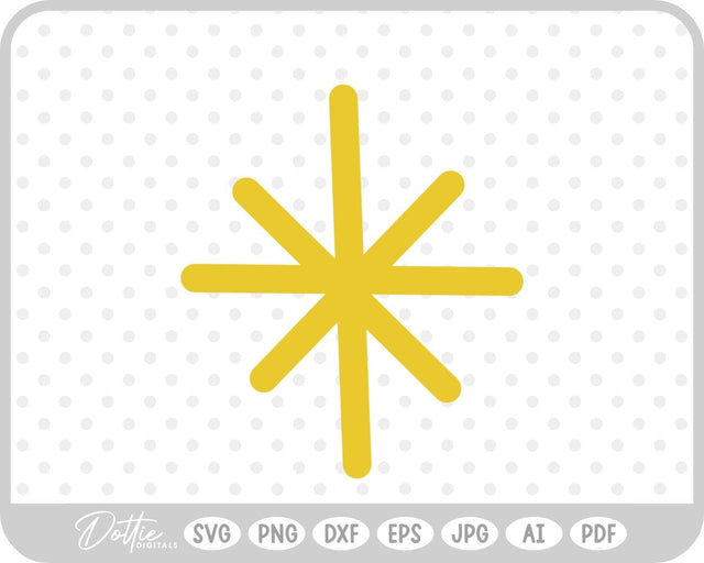Star Shape SVG DottieDigitals 