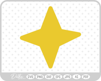 Star Shape SVG DottieDigitals 