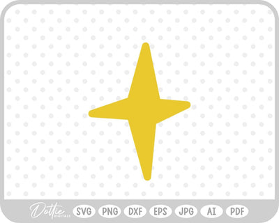 Star Shape SVG DottieDigitals 