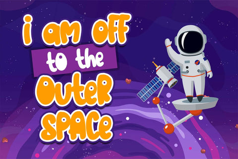 Star Space Font Font Dm Letter Studio 