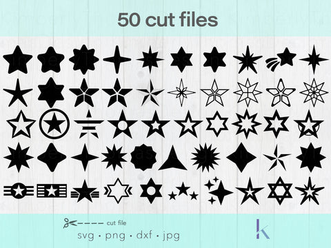 Star svg bundle SVG Kimberly Thomas Design 