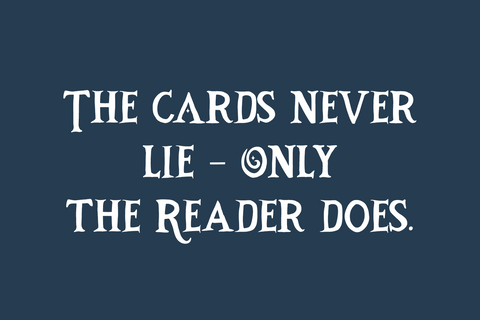 Starborne Serif - A Tarot Font Font Beck McCormick 