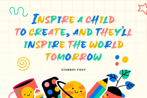 Starboy Font Mozarella 