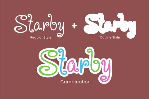 Starby Font ahweproject 
