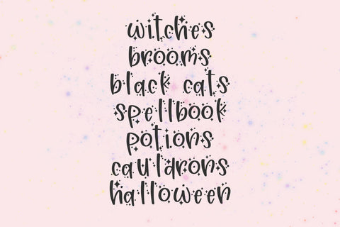 Stardust Spell Sans Font Beck McCormick 
