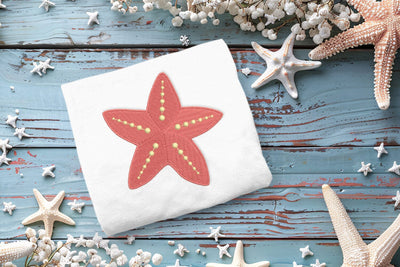 Starfish Mini Embroidery Embroidery/Applique DESIGNS Designed by Geeks 