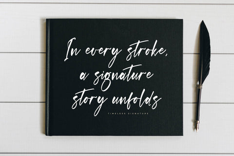 Starlighers - Modern Signature Script Font Letterena Studios 