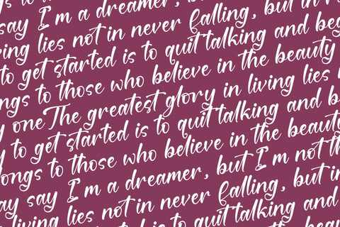 Starlight Beturock - Handwritten Script Font Font Letterena Studios 