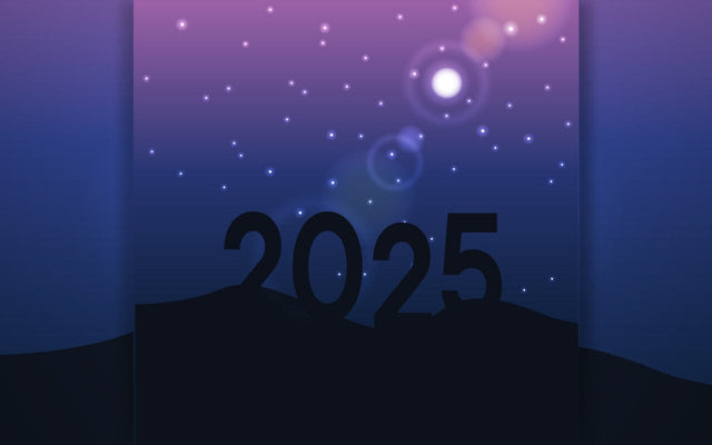 Starry Night Horizon Welcoming New Year 2025 SVG naemmiah021 