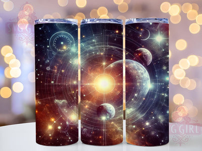 Starry Night Space Galaxy 20oz Tumbler Wrap Sublimation Design, Straight Tapered Tumbler Wrap, Mothers Day Tumbler Png, Instant Digital Download Sublimation SvggirlplusArt 