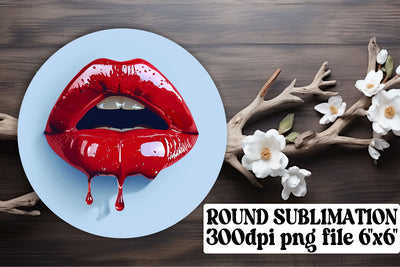 Stars and Stripes Lip Art Pair Sublimation afrosvg 