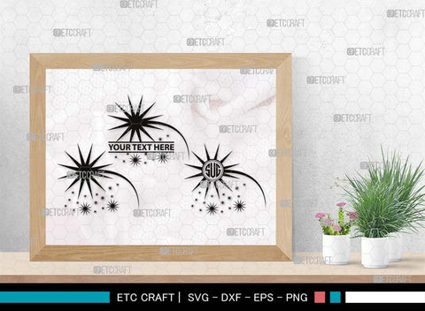 Stars Monogram, Stars Silhouette, Stars SVG, Glowing Stars Svg, Shooting Stars Svg, Sparkle Stars Svg, Sparkles Svg, SB00535 SVG ETC Craft 