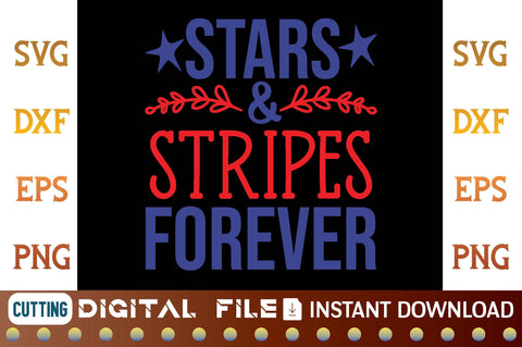Stars & Stripes Forever svg SVG designer krishna 