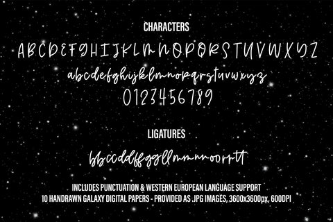 Starstuff Script Font Beck McCormick 