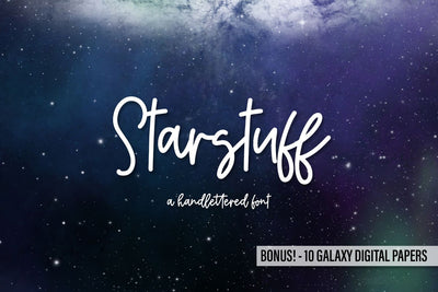 Starstuff Script Font Beck McCormick 