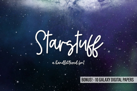 Starstuff Script Font Beck McCormick 