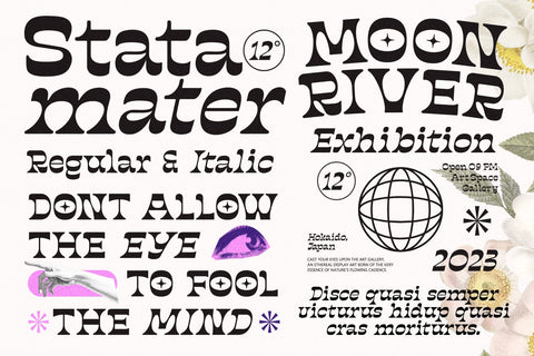 Stata Mater Font Four Lines Std. 