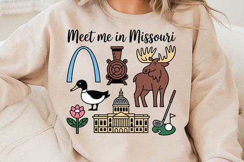 State Cityscape Hand Drawn SVG Angelina750 