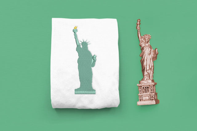 Statue of Liberty Embroidery Embroidery/Applique DESIGNS Designed by Geeks 