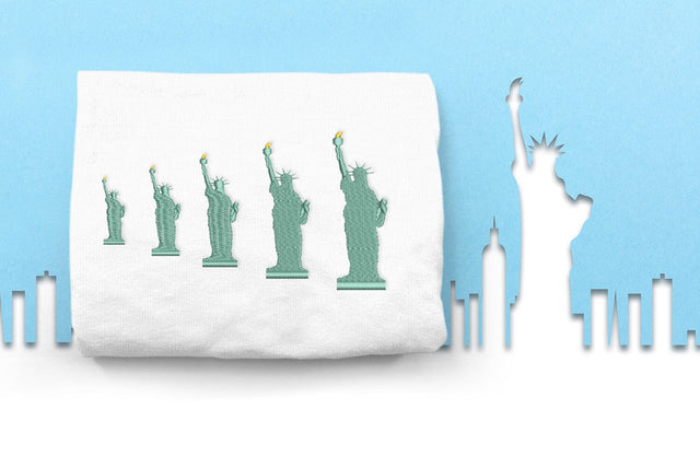 Statue of Liberty Mini Embroidery Embroidery/Applique DESIGNS Designed by Geeks 