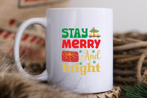 Stay merry and bright SVG Angelina750 