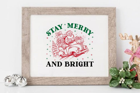Stay Merry And Bright SVG Angelina750 