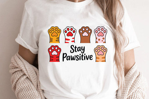 Stay Pawsitive SVG Angelina750 