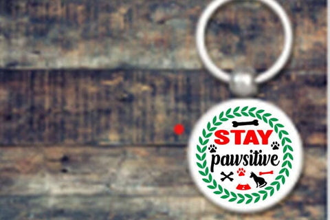 Stay pawsitive SVG Angelina750 