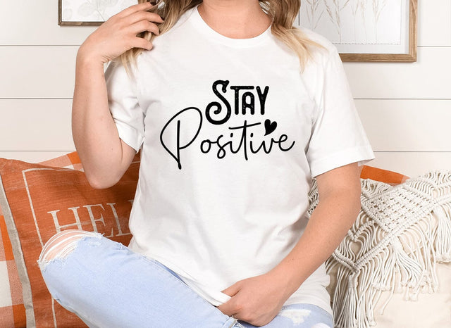 Stay positive SVG SVG CraftingStudio 