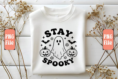 Stay Spooky PNG Design Sublimation Craftlabsvg24 