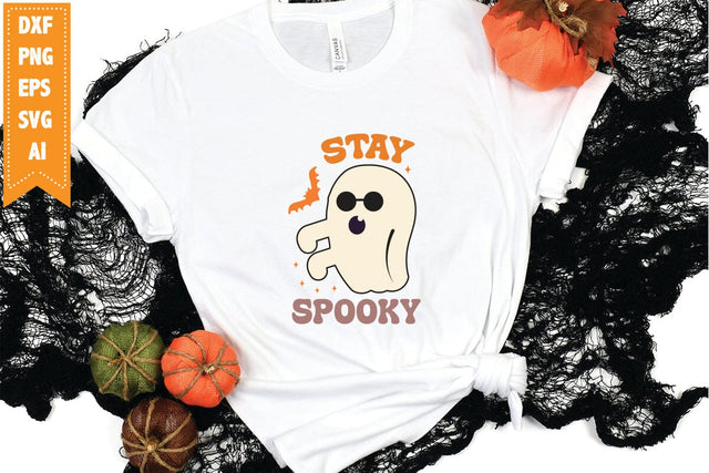Stay Spooky Svg, Halloween Svg, Funny Ghost Svg SVG shah alam 